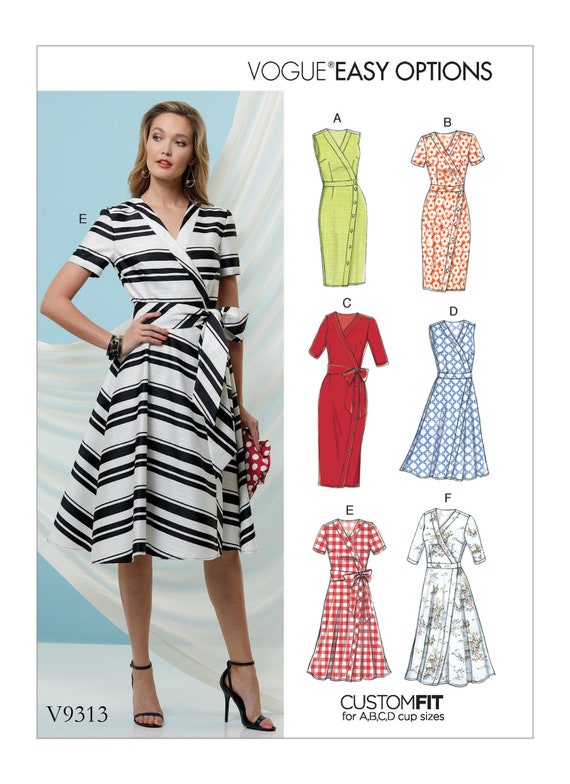 Wrap Dress Pattern Fashion dresses