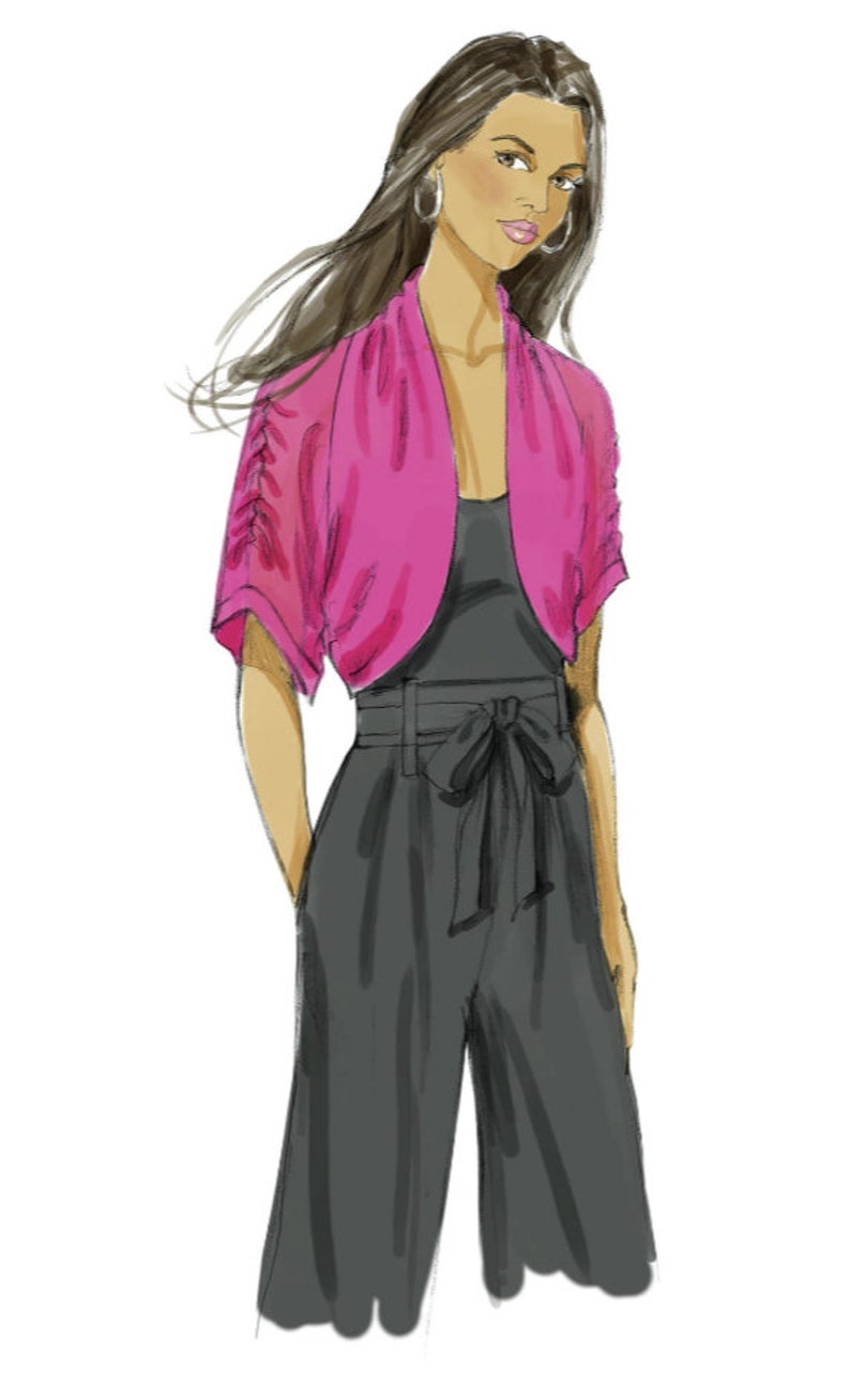 Sewing Pattern for Womens' Dolman Sleeve Jackets Etsy