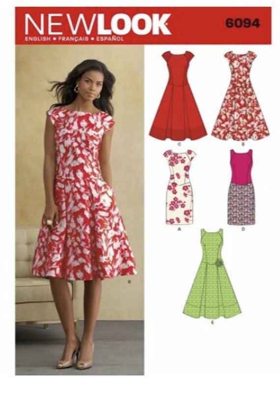 Easy Sewing Pattern for Womens Dress, Tiered Dress Pattern, Summer