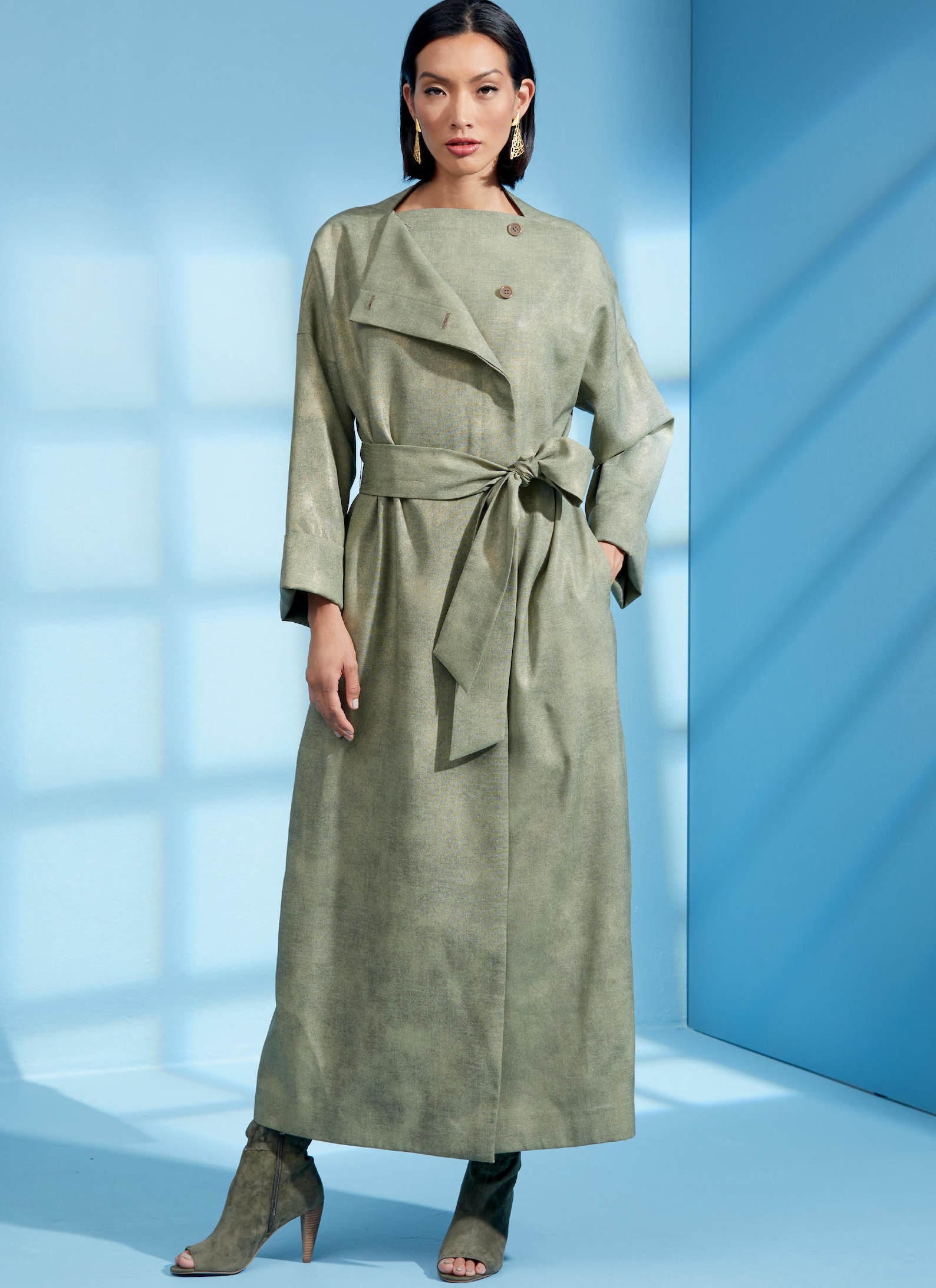 Sewing Pattern Womens DUSTER COAT and PANTS Vogue Pattern Etsy