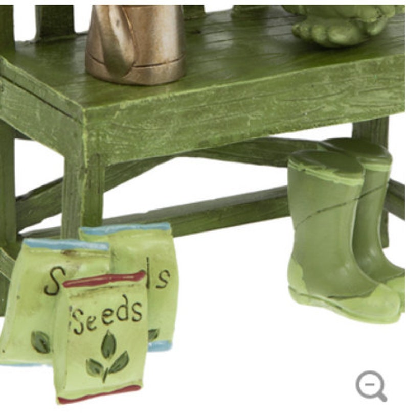 Fairy Garden Potting Bench & Accessories Resin Fairy Garden Etsy