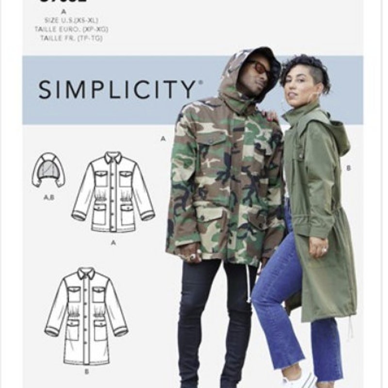 Military Coat Pattern Military Jacket Pattern - Etsy