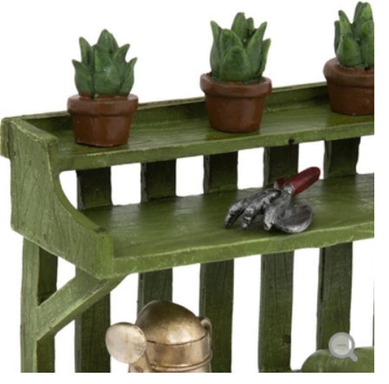 Fairy Garden Potting Bench & Accessories Resin Fairy Garden Etsy 日本