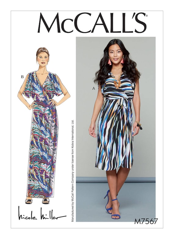 Nicole miller wrap dress sale