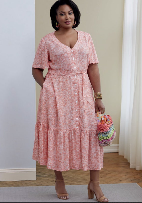 plus size dress patterns