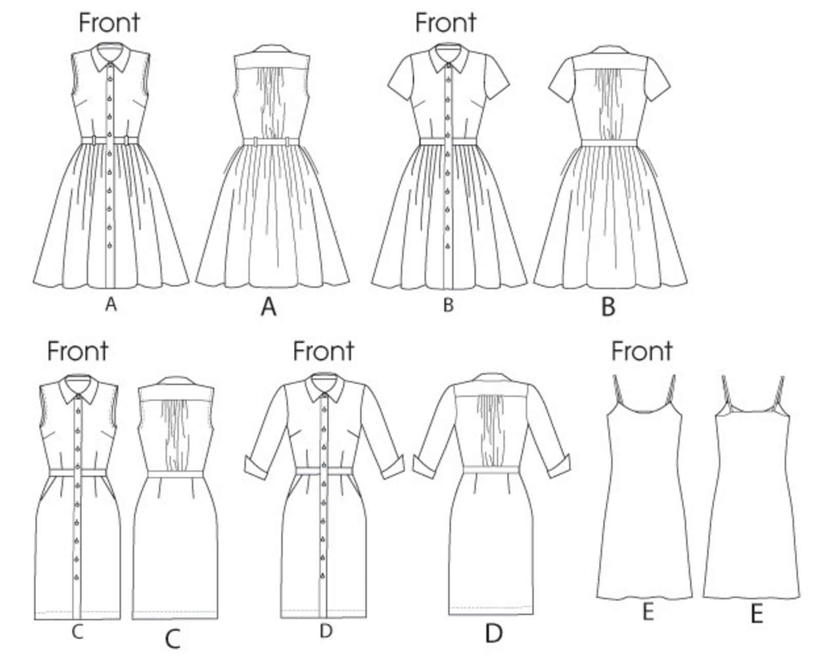 Sewing Pattern for Womens Summer Dress and Slip Mccall's Etsy