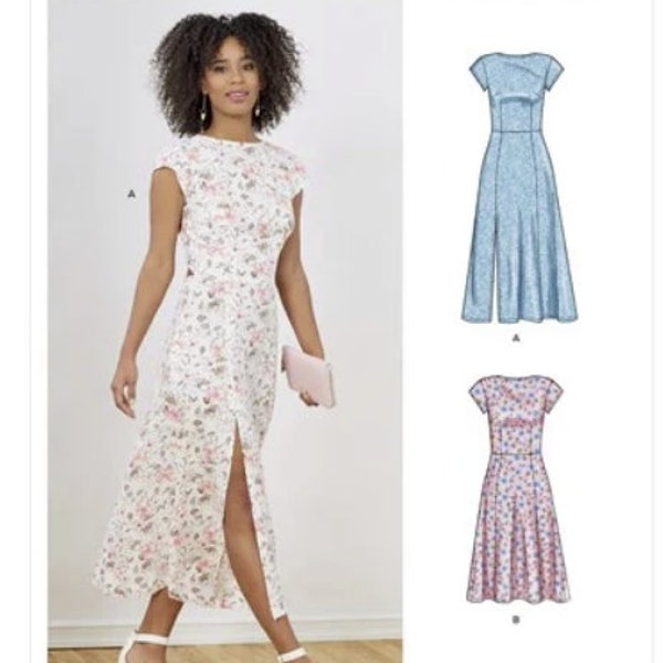 Sewing Pattern for Womens Dresses in Misses Sizes, Great Summer Dresses, New Look Pattern N6696, New Pattern