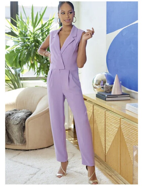 Tuxedo top romper womens