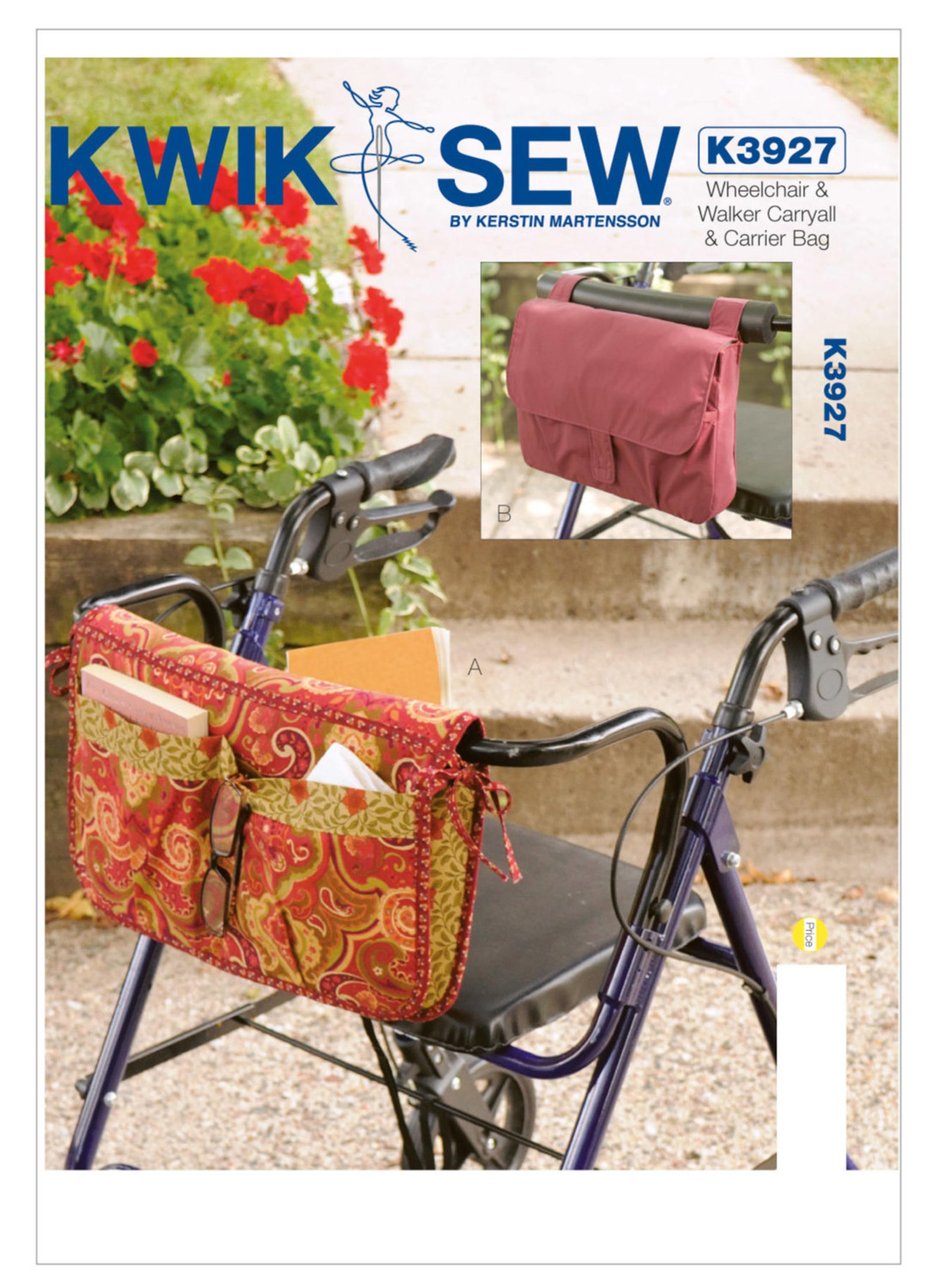 Sewing Pattern for Wheelchair/Walker Carryall and Carrier Bag Etsy