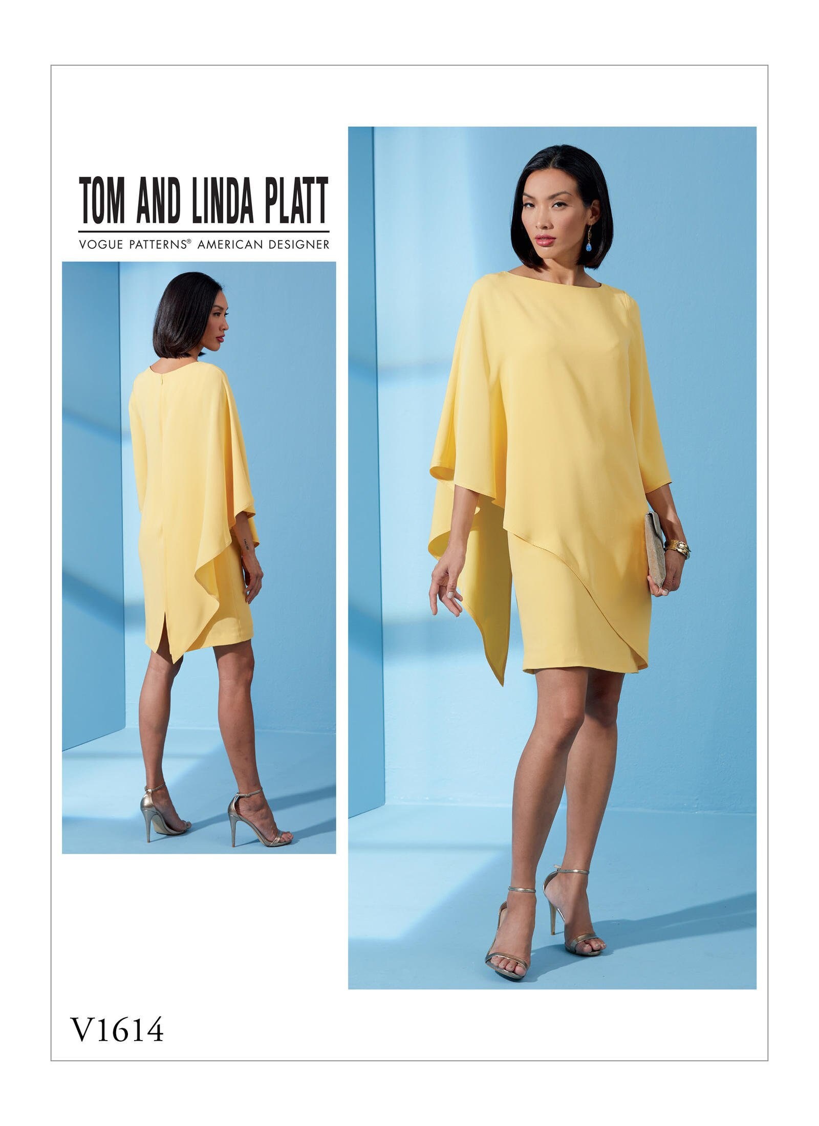 25+ Designs Cape Sleeve Dress Pattern