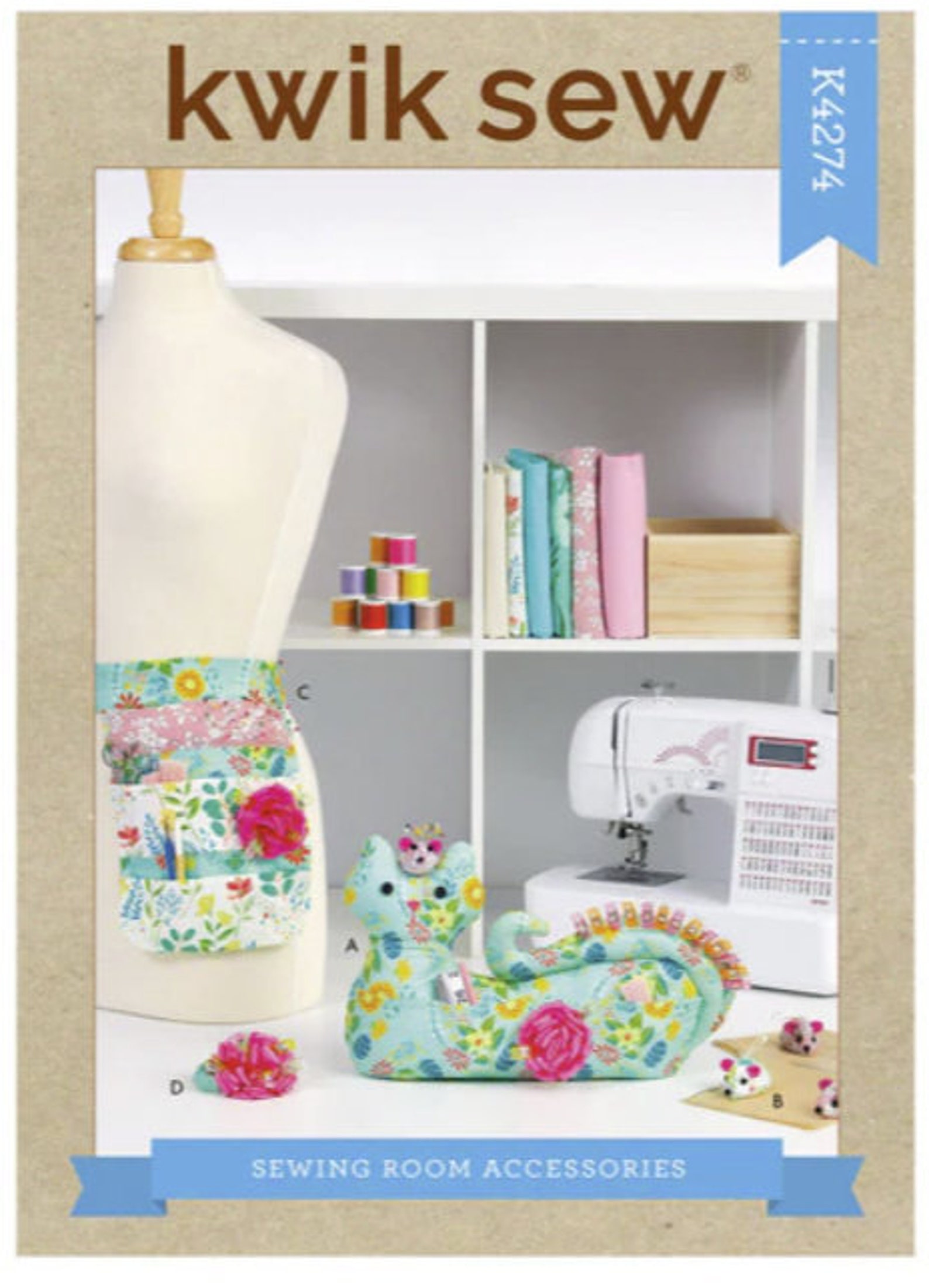 Sewing Pattern for Sewing Room Accessories Kwik Sew Pattern Etsy