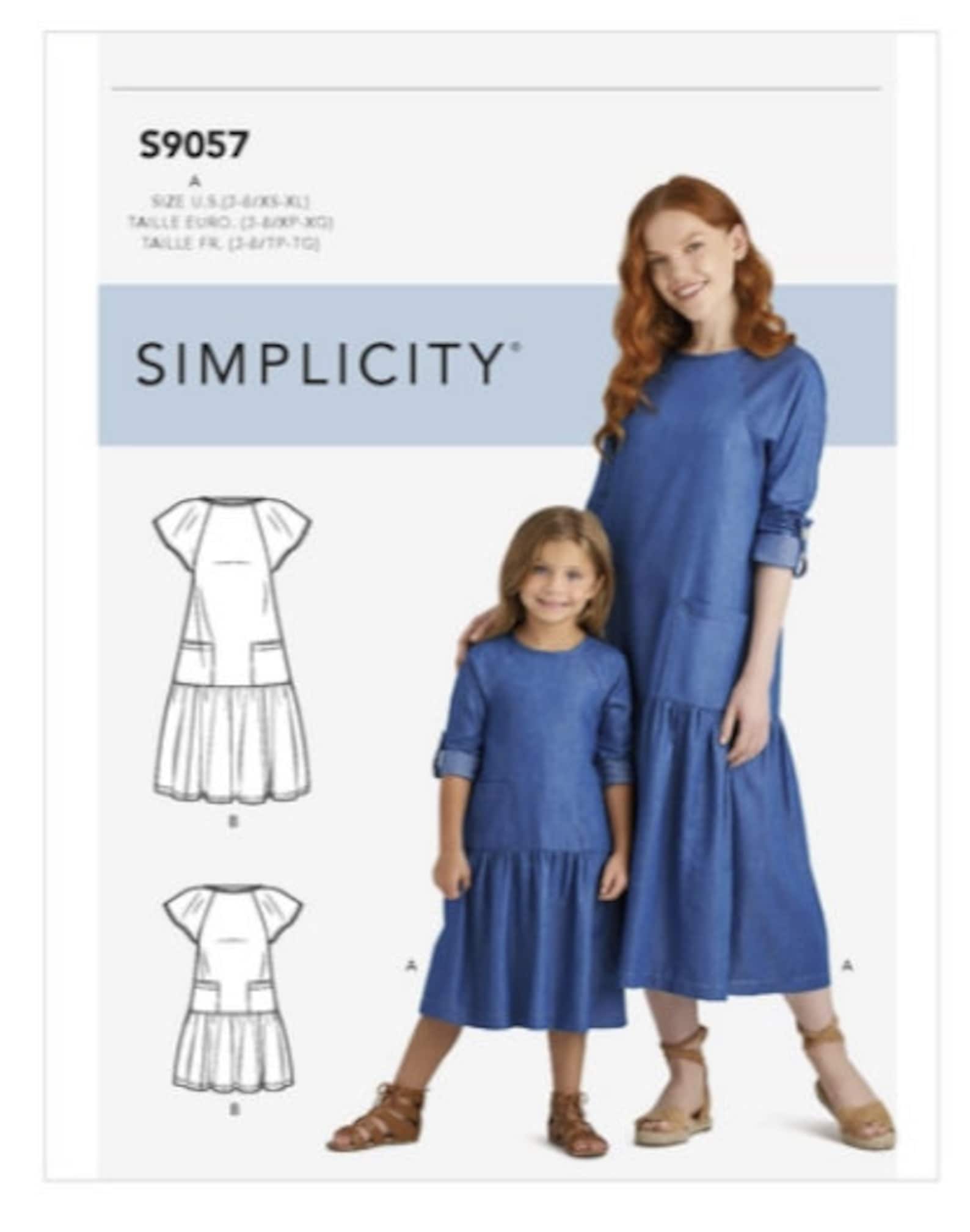 Sewing Pattern for Womens & Girls Dresses Simplicity Pattern - Etsy