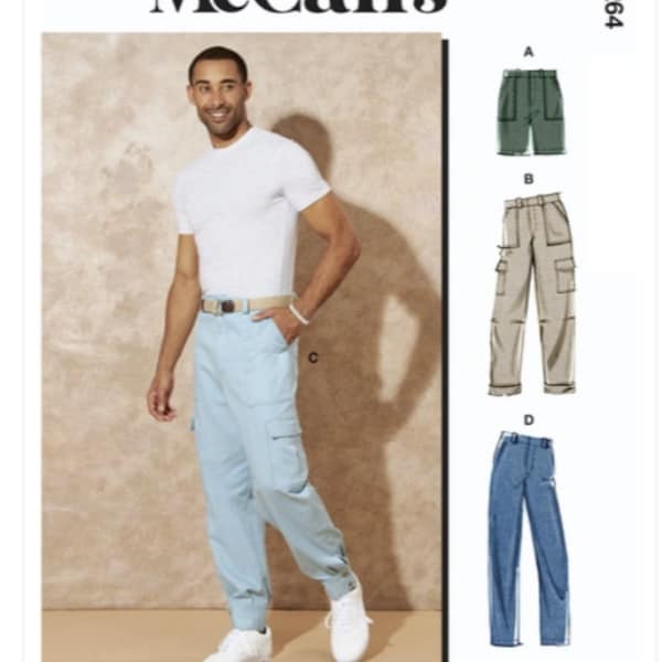 Mens Slacks Pattern Etsy