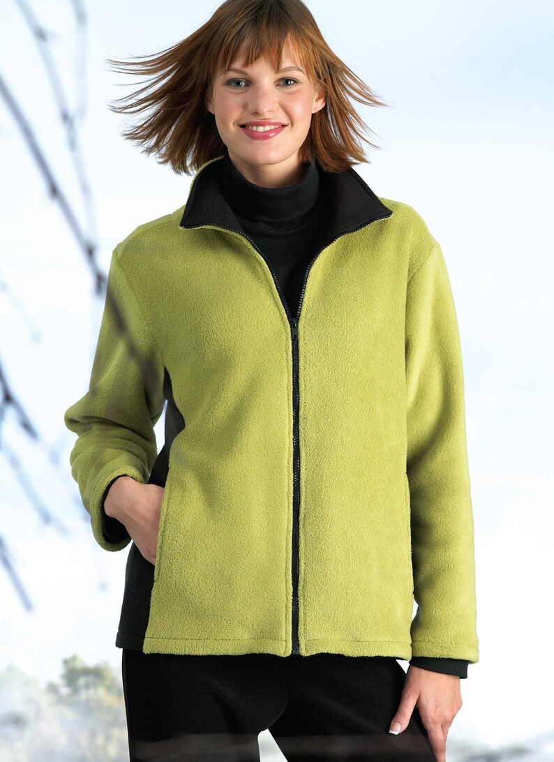 Sewing Pattern Misses' Zipfront Jackets Kwik Sew Pattern Etsy