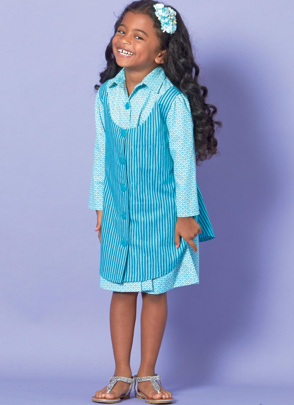 Sewing Pattern for Young Girls DRESS Mccall's Pattern - Etsy