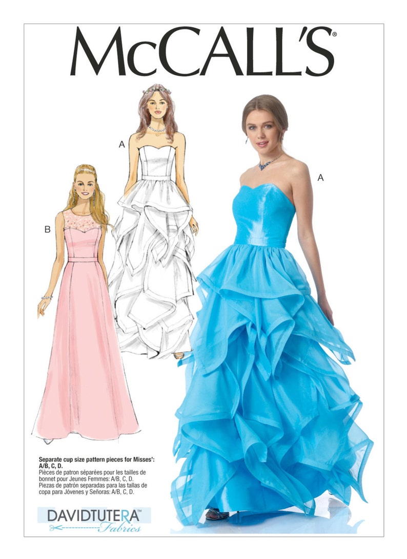 Sweetheart Neckline Dress Pattern