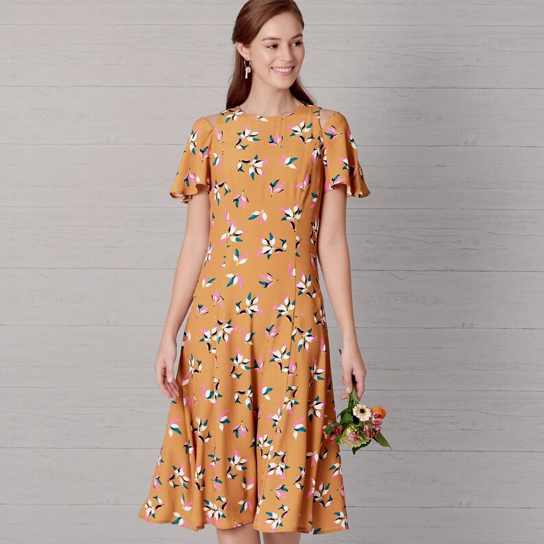 Sewing Pattern for Womens Dresses New Look Pattern N6652 Fit Etsy