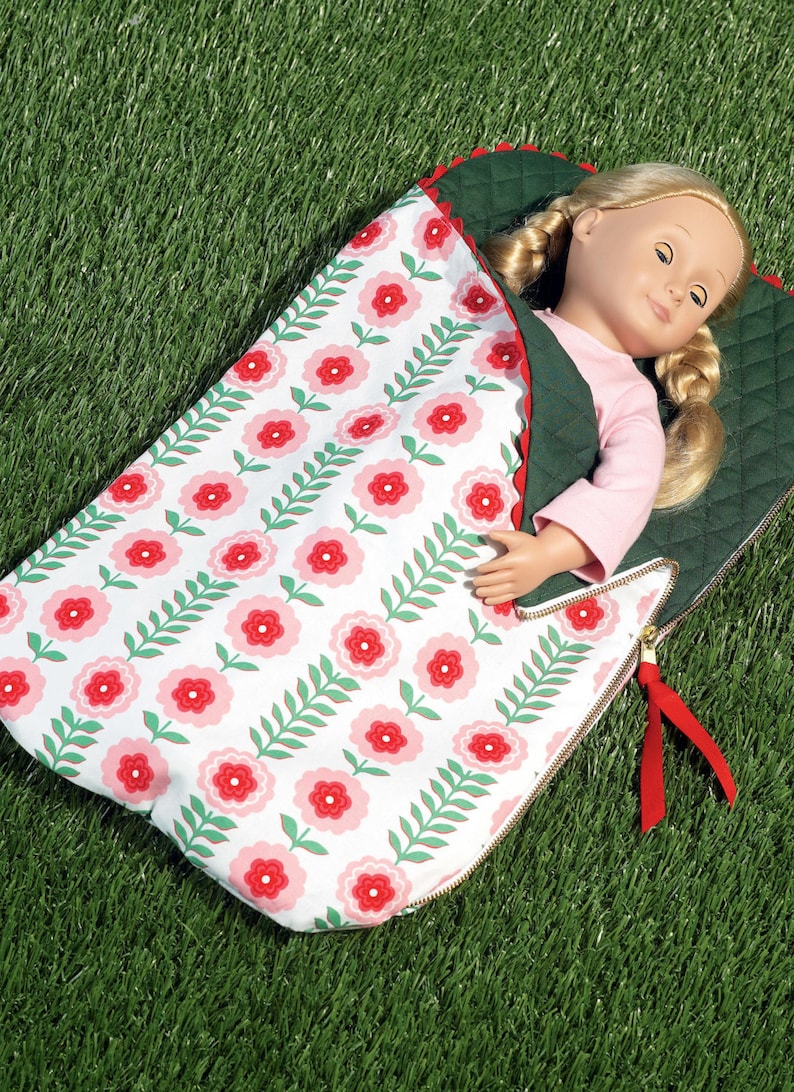 Sewing Pattern for 18 Inch Doll Tent & Sleeping Bag for Etsy