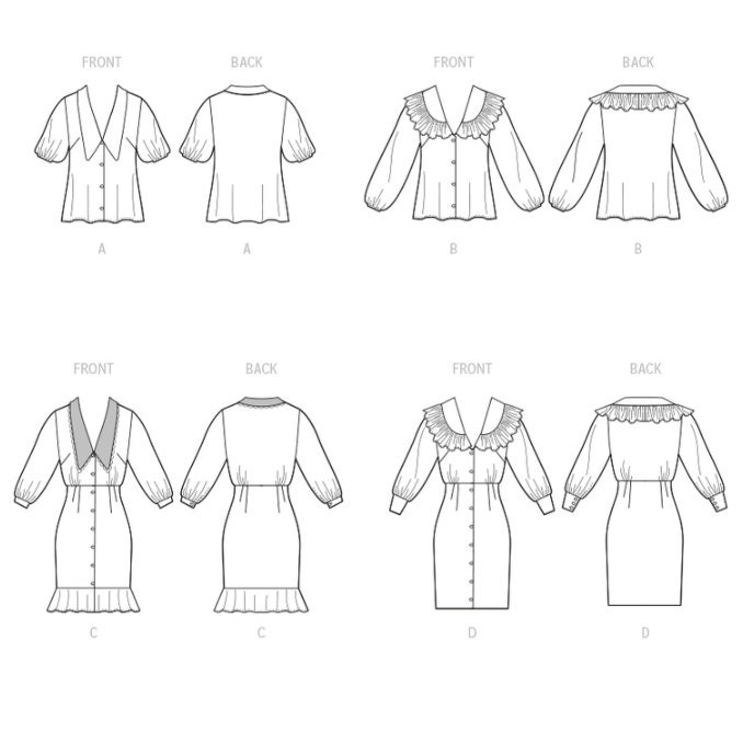 Sewing Pattern for Womens Dresses & Tops Mccalls Pattern - Etsy