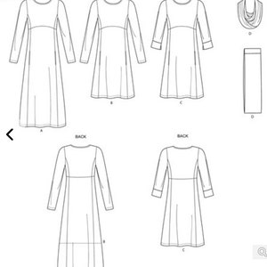 Sewing Pattern for Womens Dress, New Look Pattern N6632, New Pattern ...
