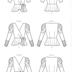 Sewing Pattern for Misses' & Women's Tops Mccalls - Etsy