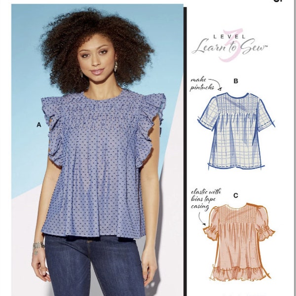 Sewing Patterns for Women Tops - Etsy
