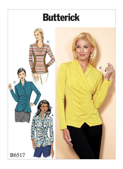 Butterick Sewing Pattern B6561 Misses' Top