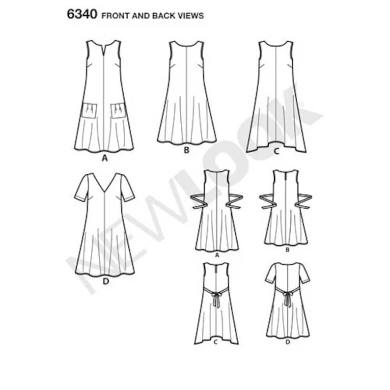 Sewing Pattern for Womens Dress in Sizes 8 to 20 Great Summer - Etsy