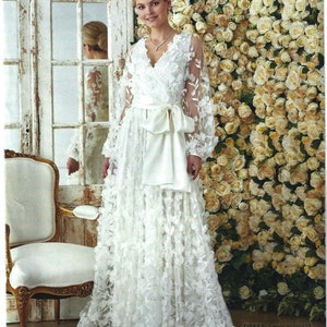 Sewing Pattern for Womens&#39; Vintage 1970s Dresses, 1970&#39;s Dress Pattern, Simplicity Pattern 8013, 1970s Retro Style, Special Occasion, Deep V