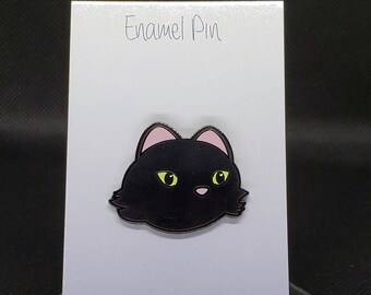 black cat pin