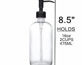 Botella de jabón personalizada