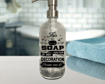 No es para decoración