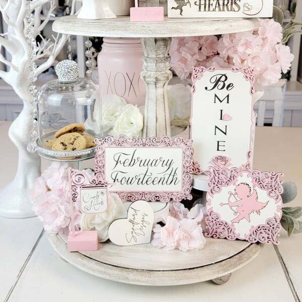 Valentine Tier Tray Decor Etsy