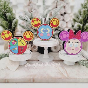 Mickey Mouse Clubhouse Oh Toodles self-standing decorations, Mouseketools, Quoodles