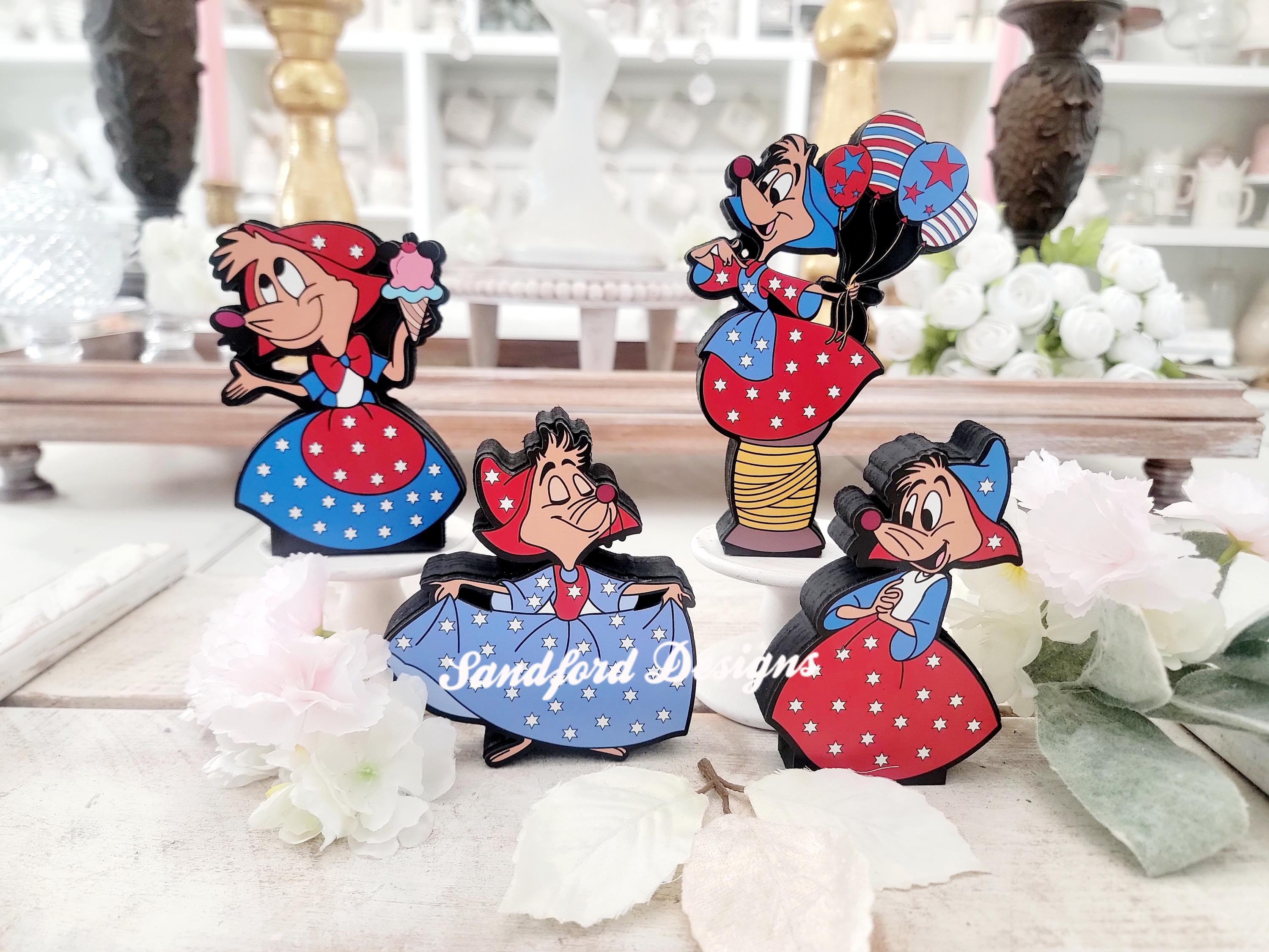 Fofucha Doll Mickey Mouse Fofucho 4th Of July Cinderella Mice