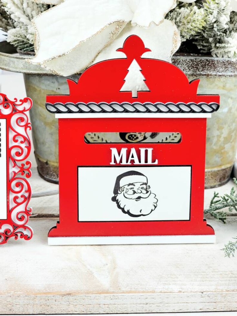 Personalized Santa Letter, North Pole Theme tiered tray Holiday Christmas Gift image 7