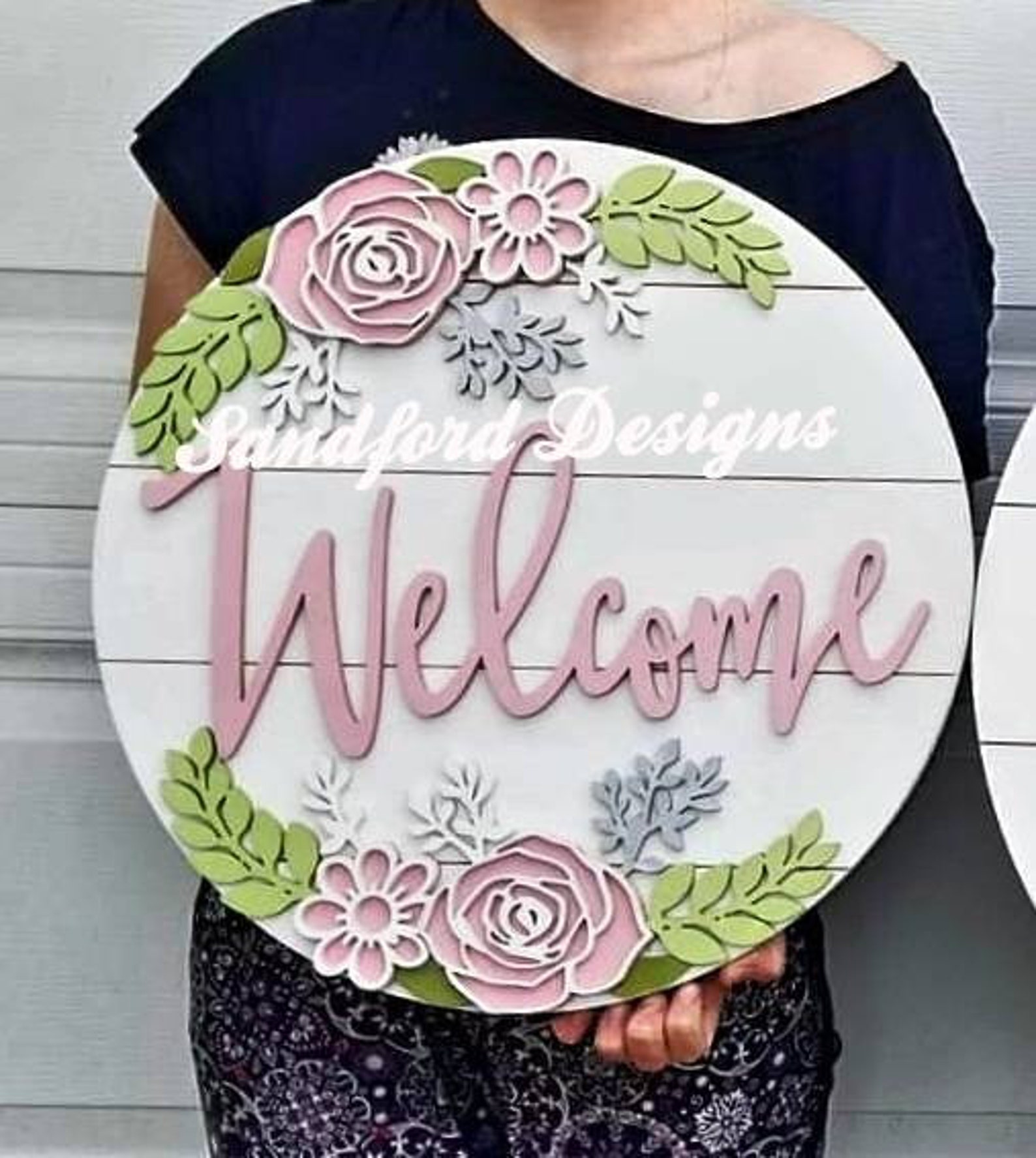 3d Welcome Wall Sign Nursery Wall Sign Baby Sign Family - Etsy
