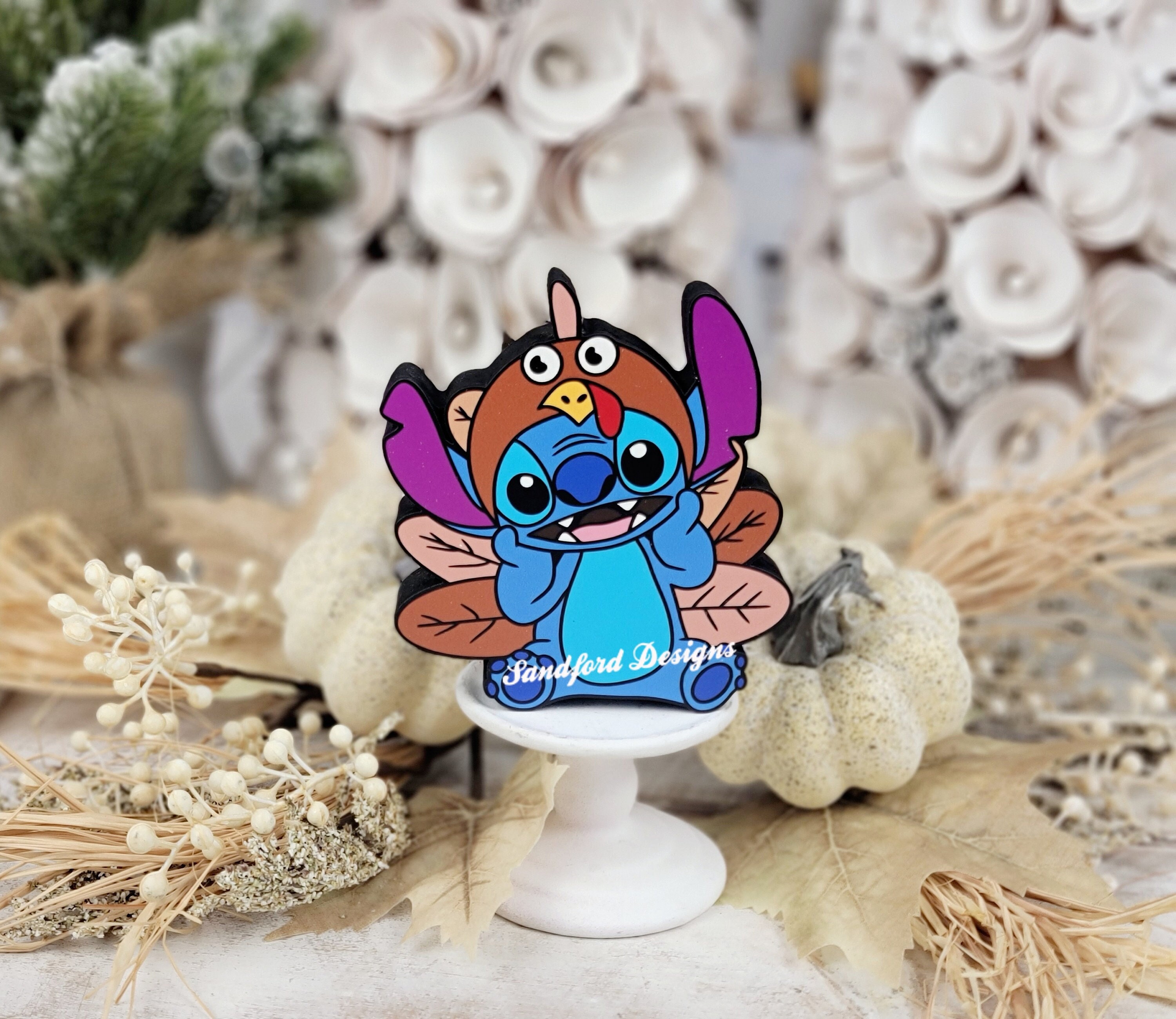 Disney Lilo & Stitch Season's Greetings Light-Up Snow Globe | 6 Inches  Tall