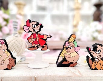 Cinderella Mice Gus Gus, and Jaq decorations - Bibbidi Bobbidi Boo Tiered Tray decor