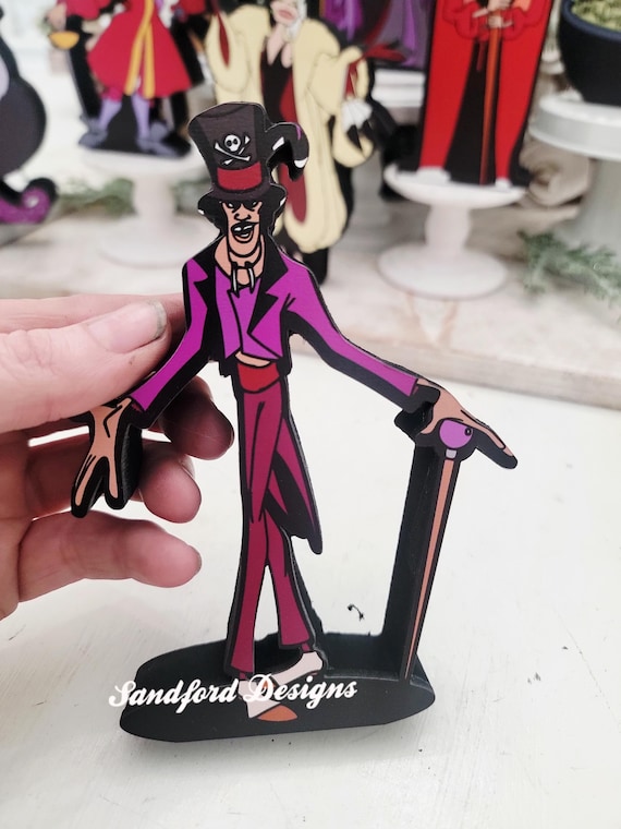 Disney Villains Tiered Tray Decor, Halloween Wood Signs (9 Piece