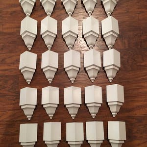 crown moulding inside corner plinth blocks 25 pack
