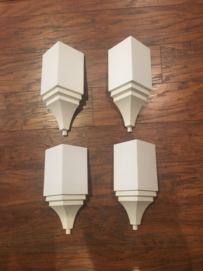 Crown Molding Corners For 5 1/2 Transition unique 4 pack Etsy