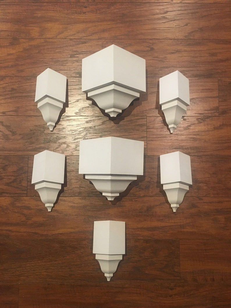Crown Molding Corners Set of 7 for up to 3 5/8 Transition Etsy