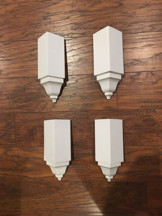 Crown Molding Corner Inside Vaulted Ceiling Blocks For 3 Etsy