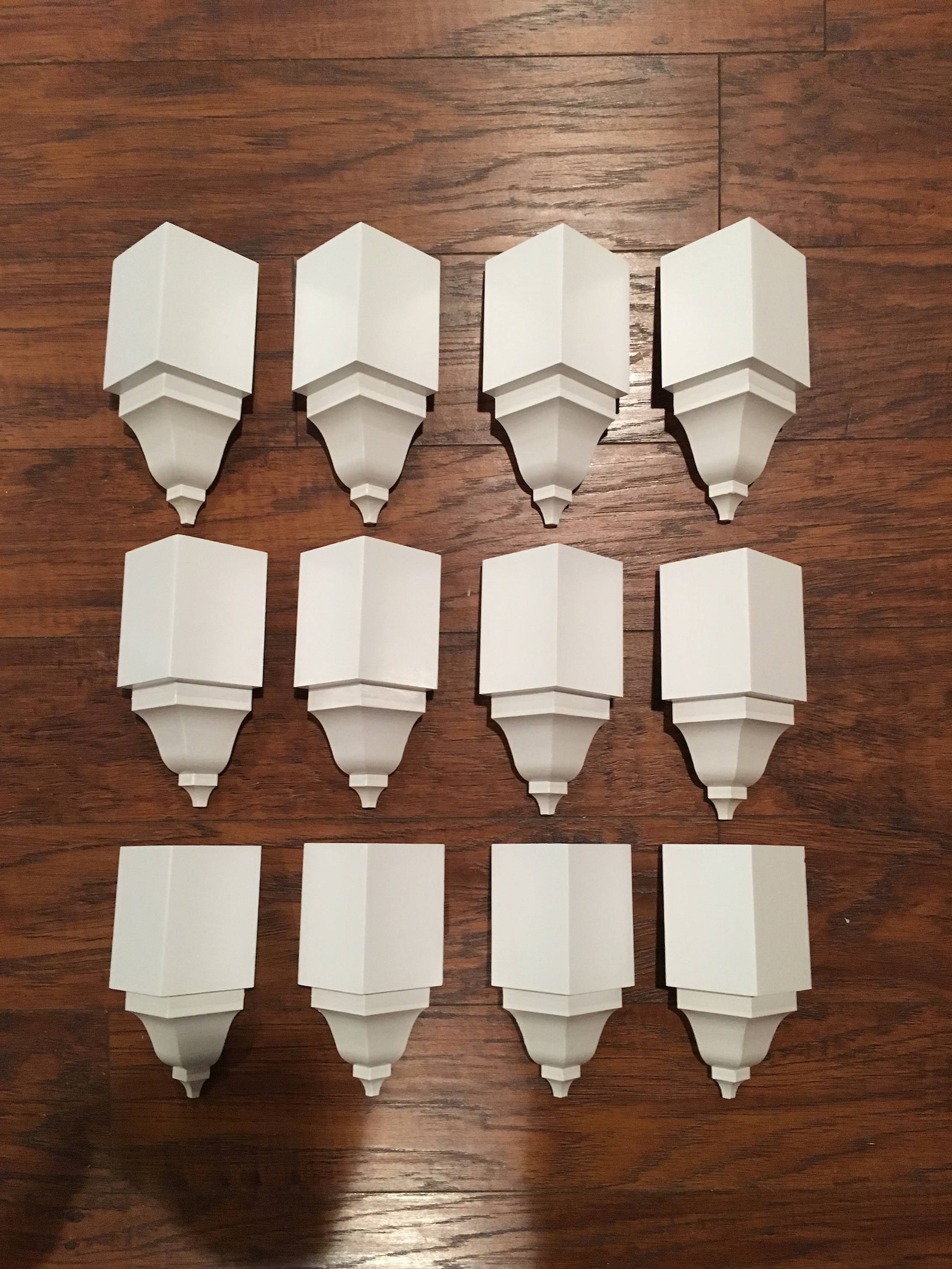 Crown Molding Corners Inside Blocks 12 Pack to Transition 3 5/8 Crown