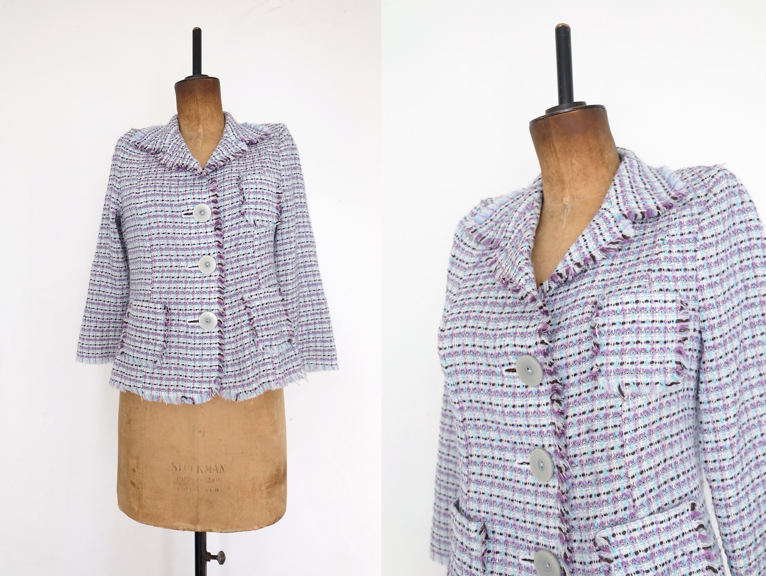 Image of Vintage S Does S Tweed Jacket