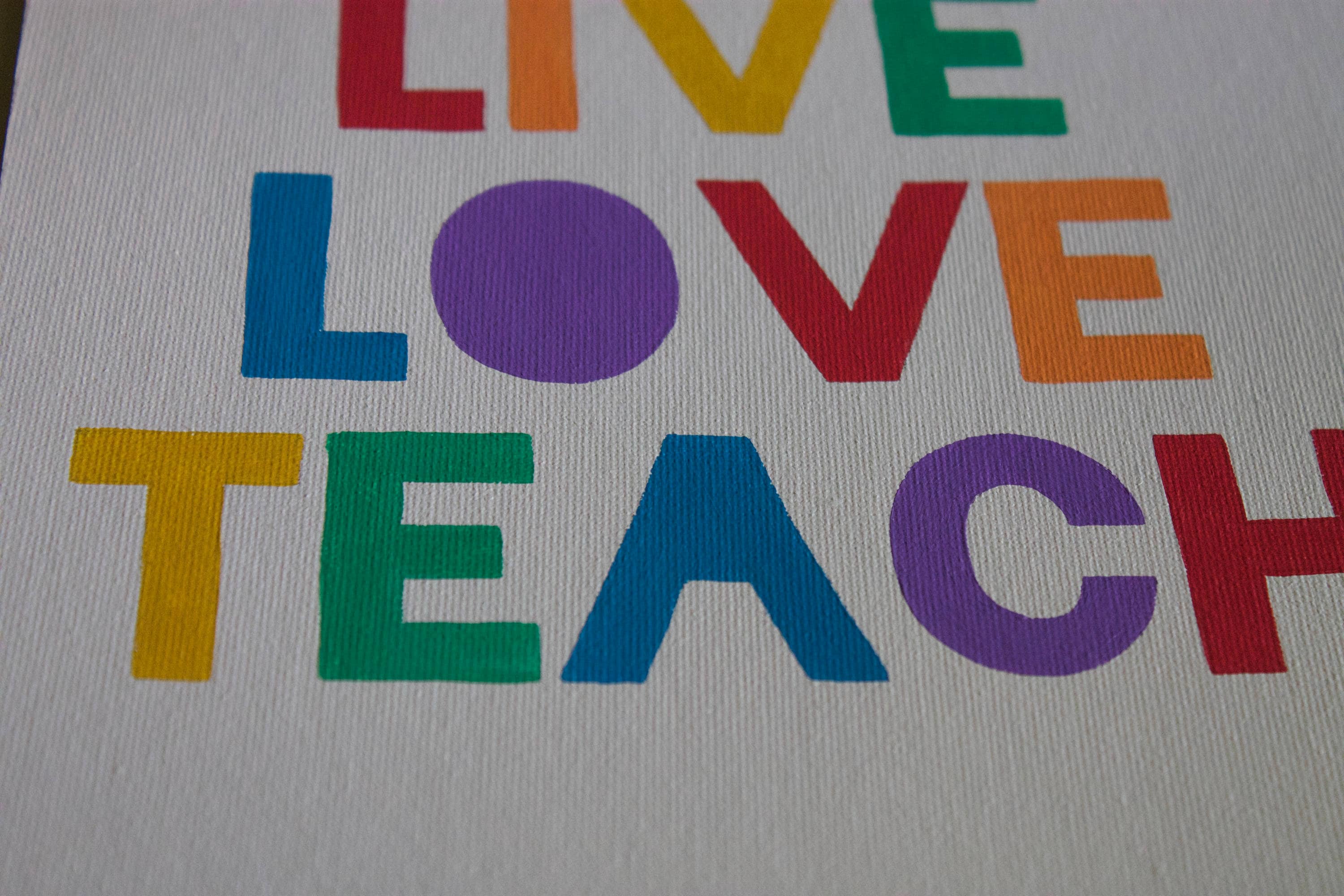 Live Love Teach, Teacher Gift, Teacher Appreciation, Teachers ...