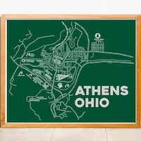 Athens Ohio - Etsy