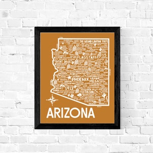 Arizona Karte Drucken