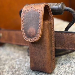 No-Scratch Leather Leatherman Case, Handmade Full Grain Leather Multitool Sheath, Made in USA